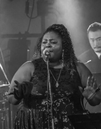 Crystal Thomas with Bloodest Saxophone