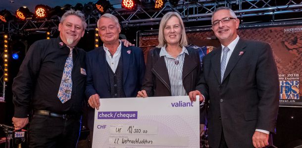 Valiant spendet 15‘000 Franken für die LZ Weihnachtsaktion