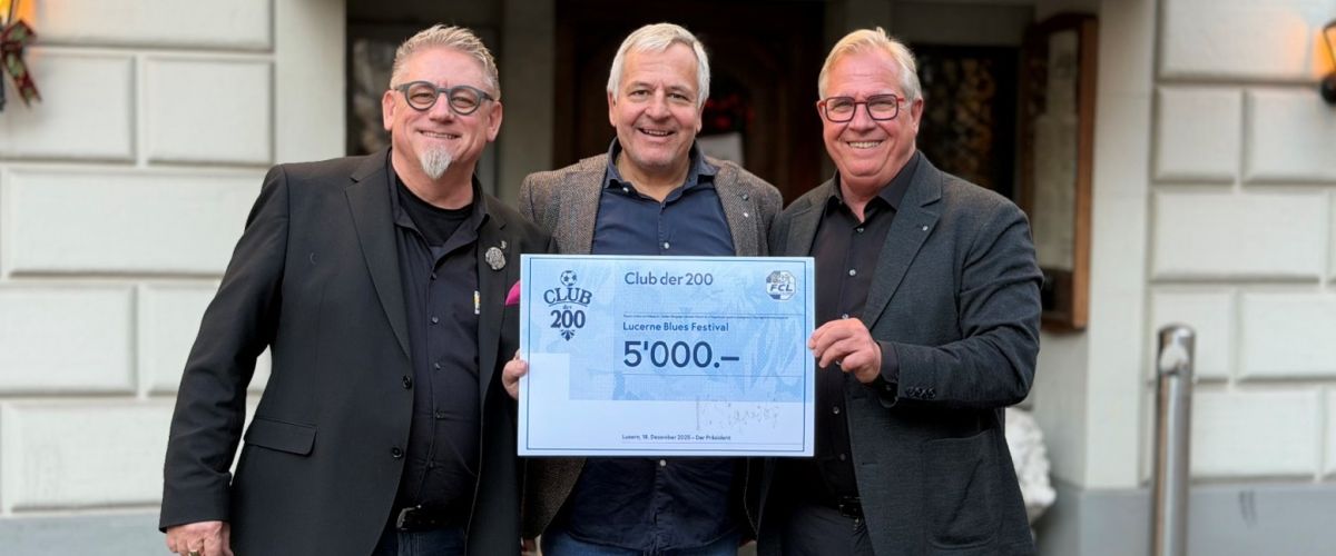 Eine bedeutende Anerkennung für das Lucerne Blues Festival